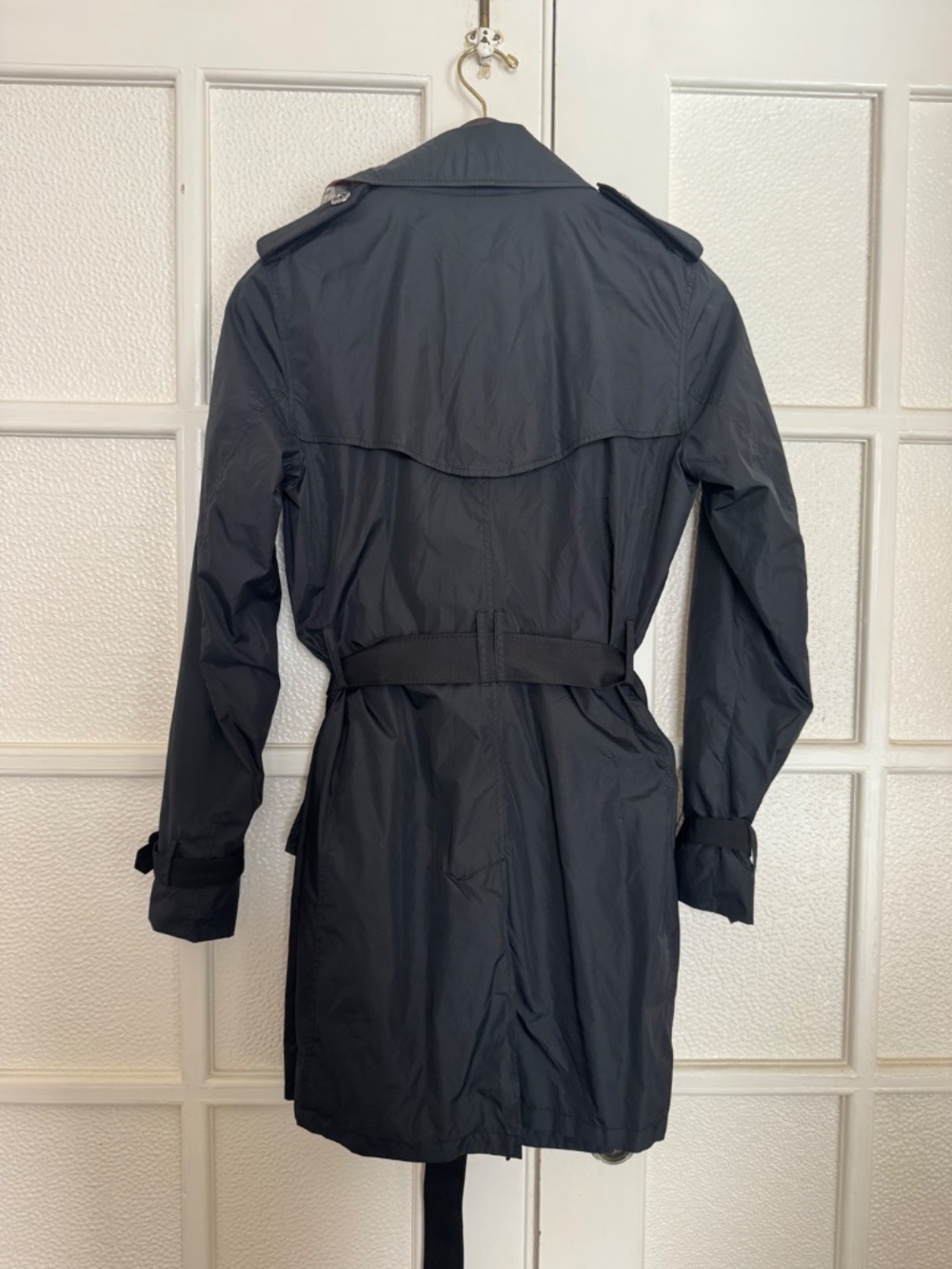 BURBERRY London Black Short Coat Jacket Size US 6 UK 10 EU 40 - See Description - Picture 2 of 12